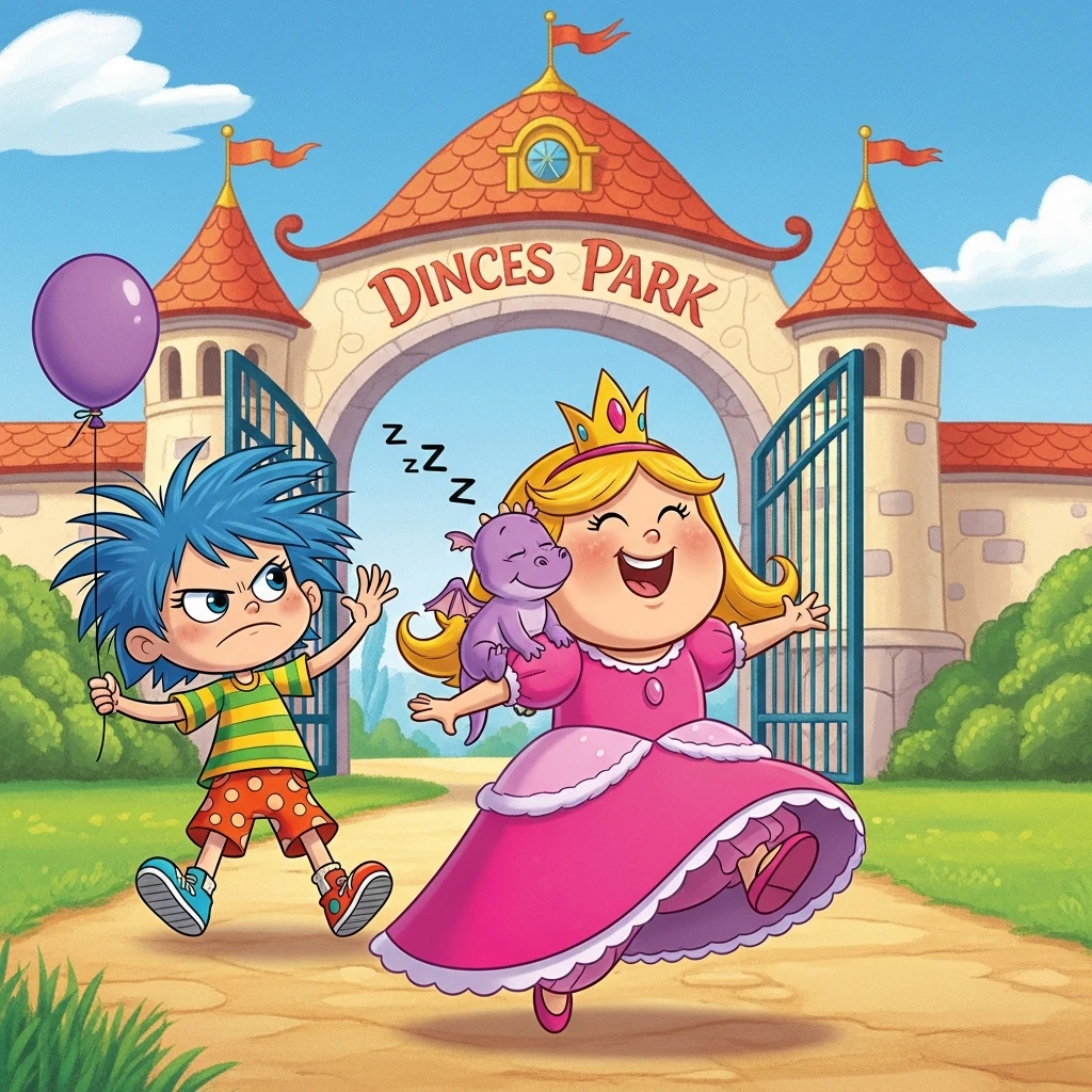 Princess Diane's Park Playdate!