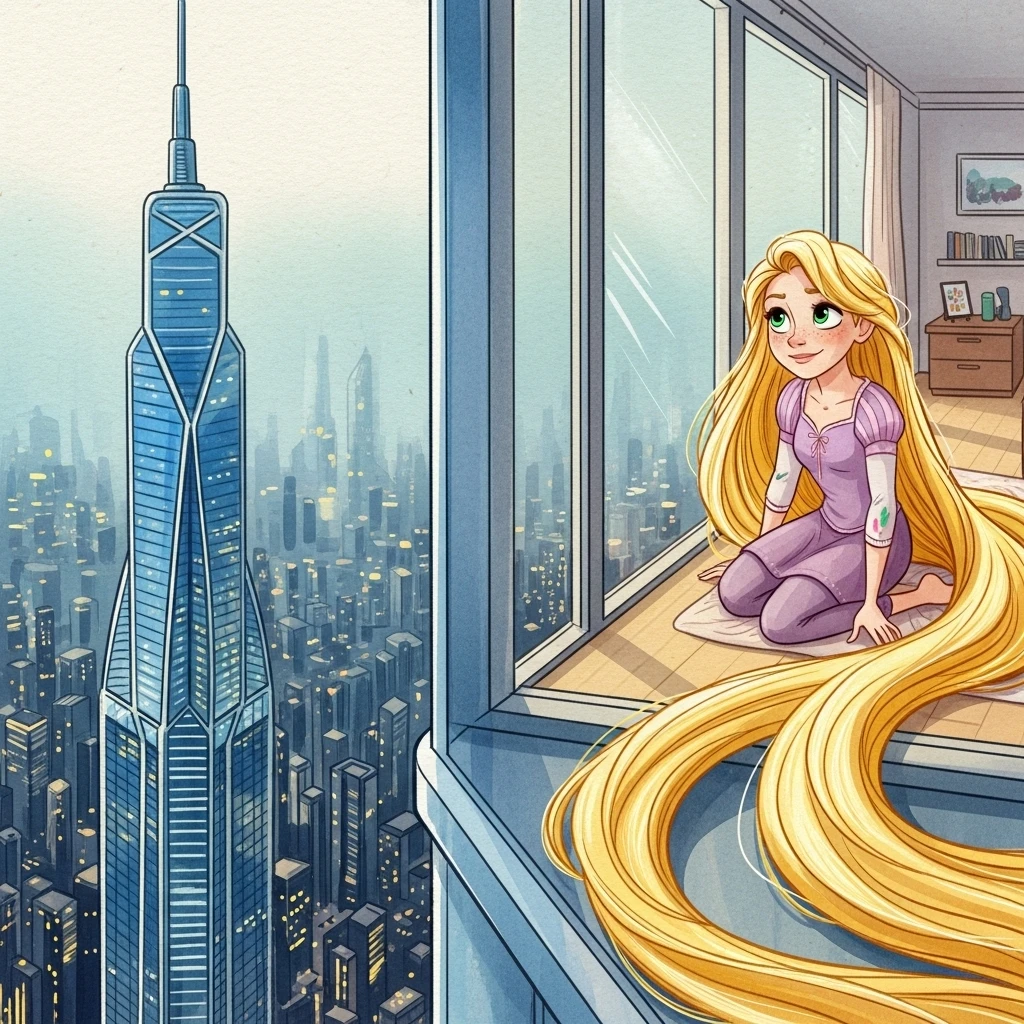 Rapunzel's Digital Dream