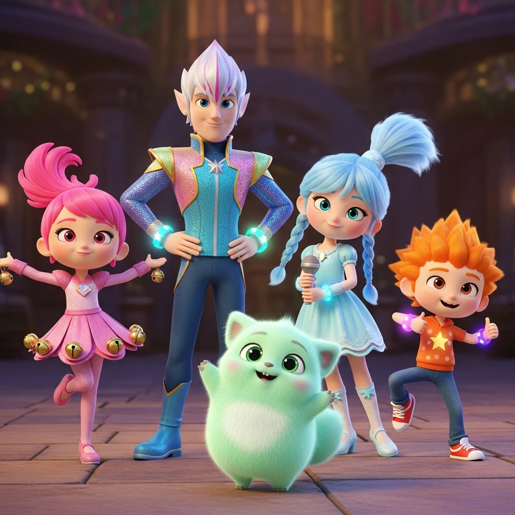 The Shy Smile Seekers and Pip's Big Bright Day