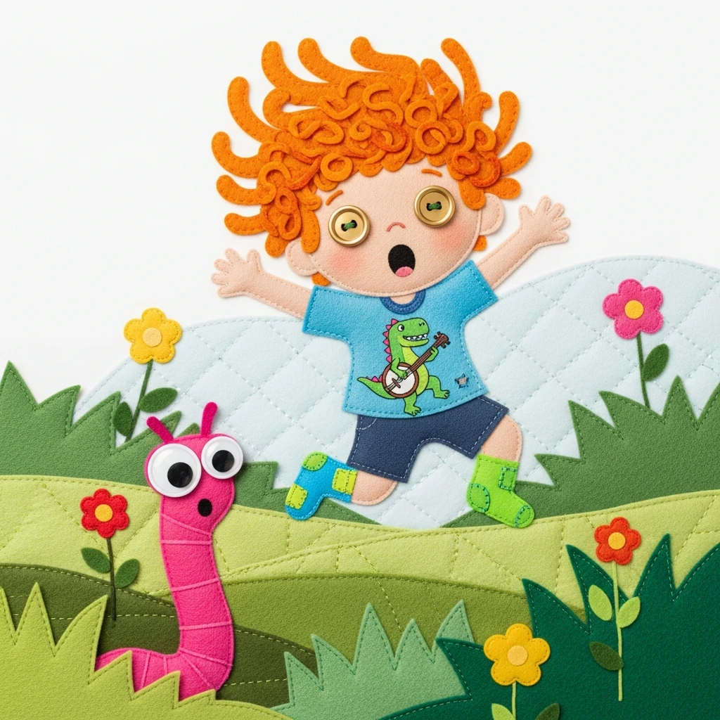 The Wobbly Sprout and Muzakkir's Giggle Garden