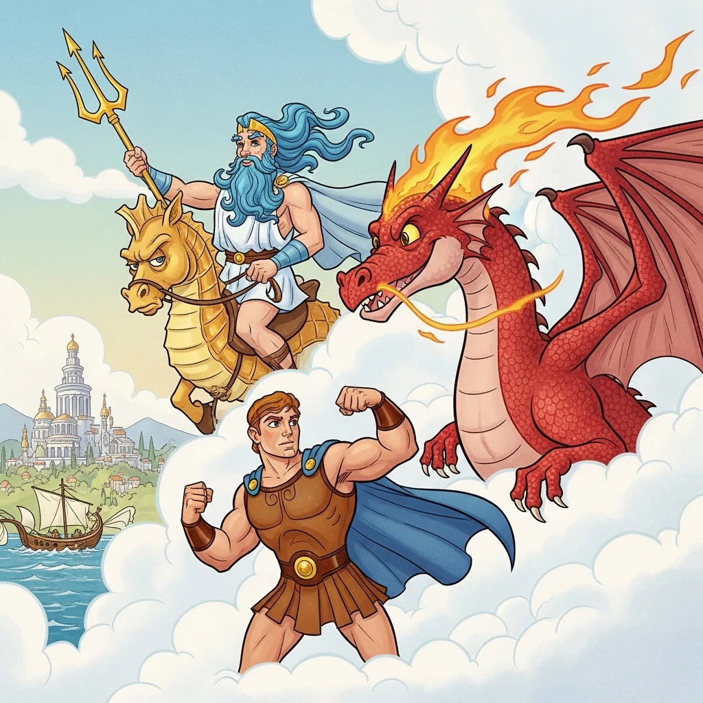 Hercules and the Not-So-Grumpy Dragon