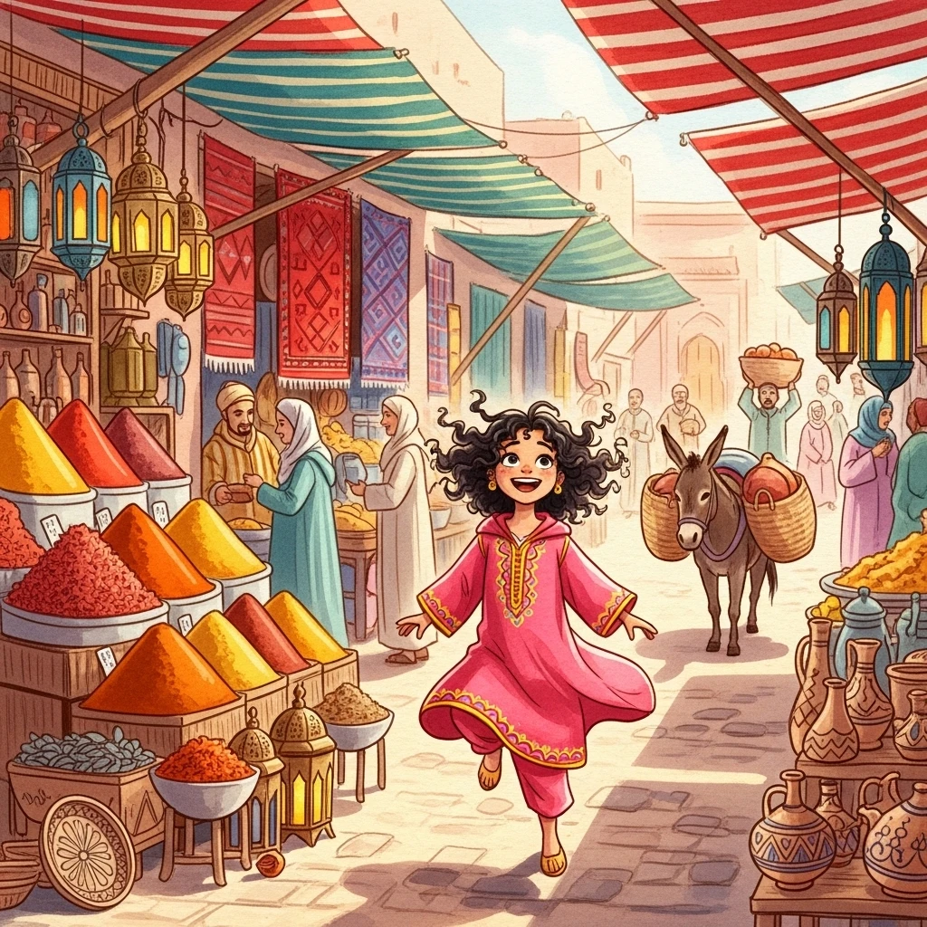 Aisha's Colorful Kindness