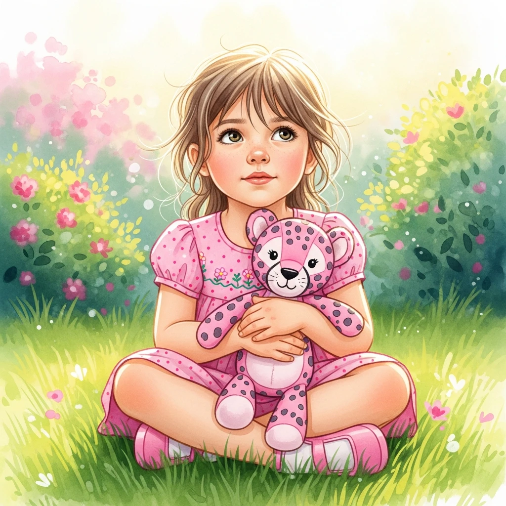 Rosie's Wonderful Sizes - Bedtime story cover illustration