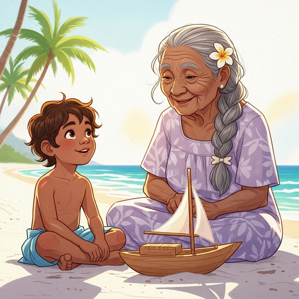 Kai's Journey Beyond the Reef