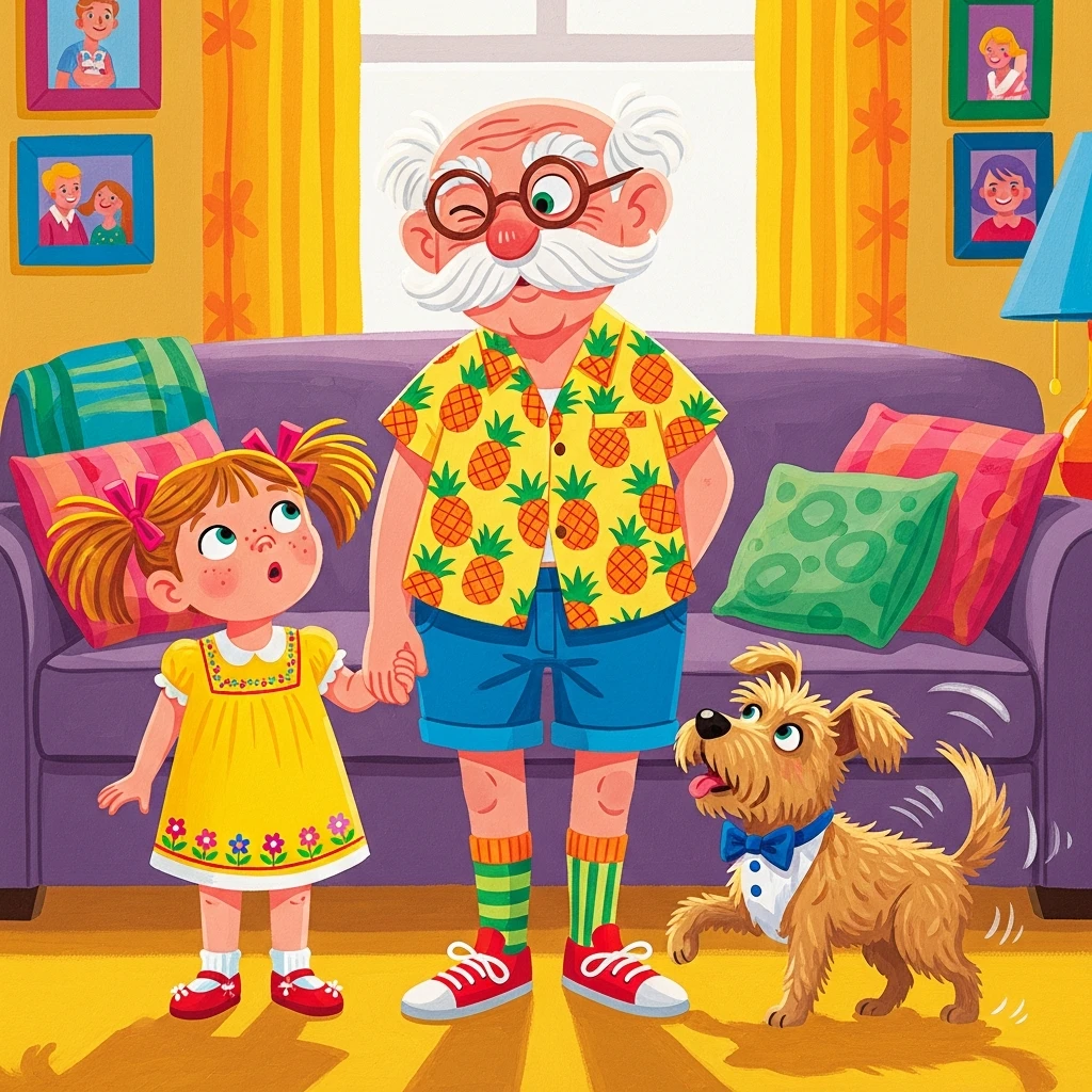 Lolo Jr.'s Silly Walk!