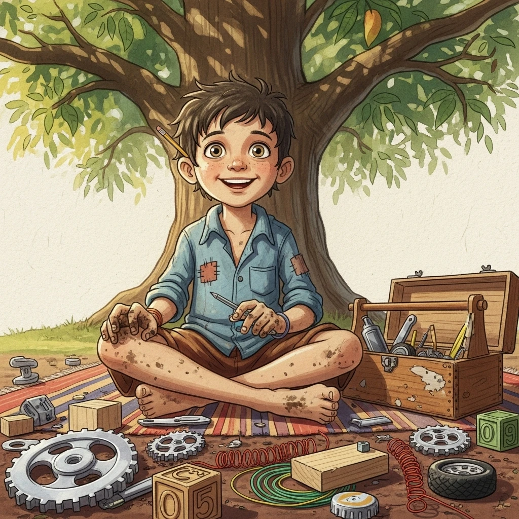 Rajesh and the River Wall