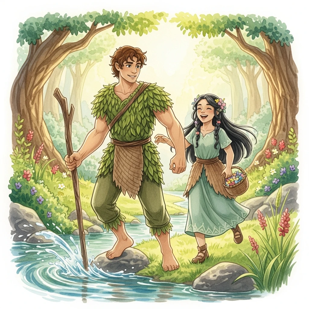 Adam and Elara's Great Journey