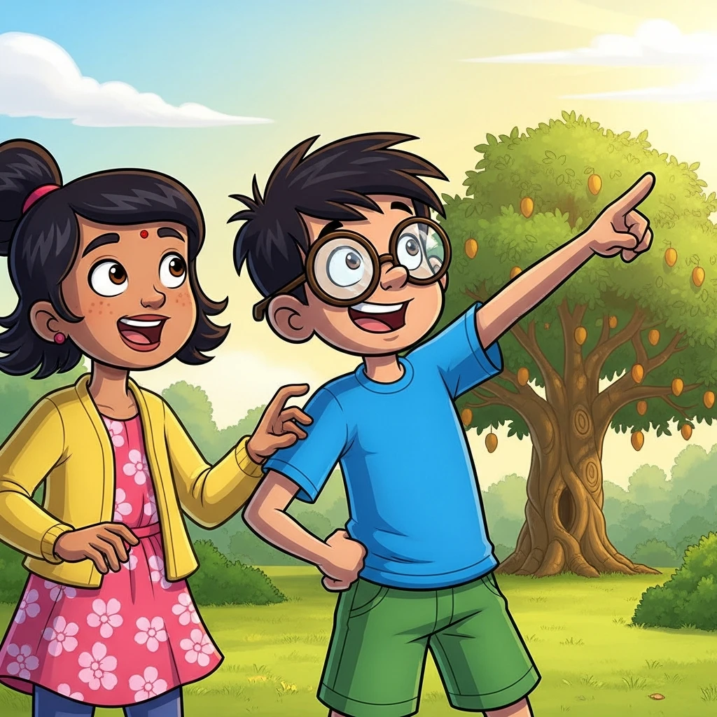 The Baklava Share - Bedtime story cover illustration
