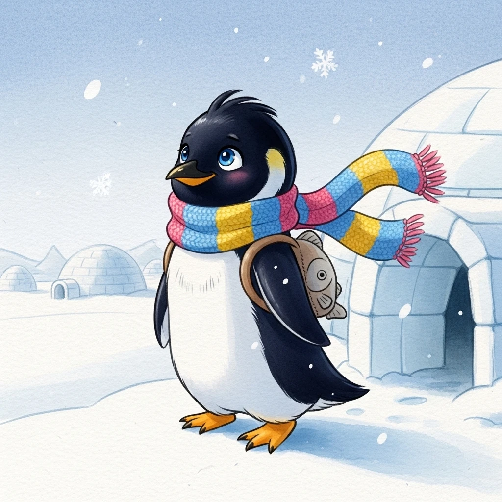 Nia's Sunny Scarf Adventure