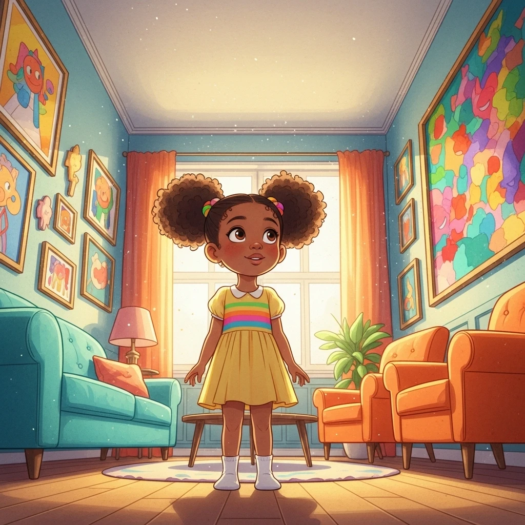 Imani's Colorful Surprise