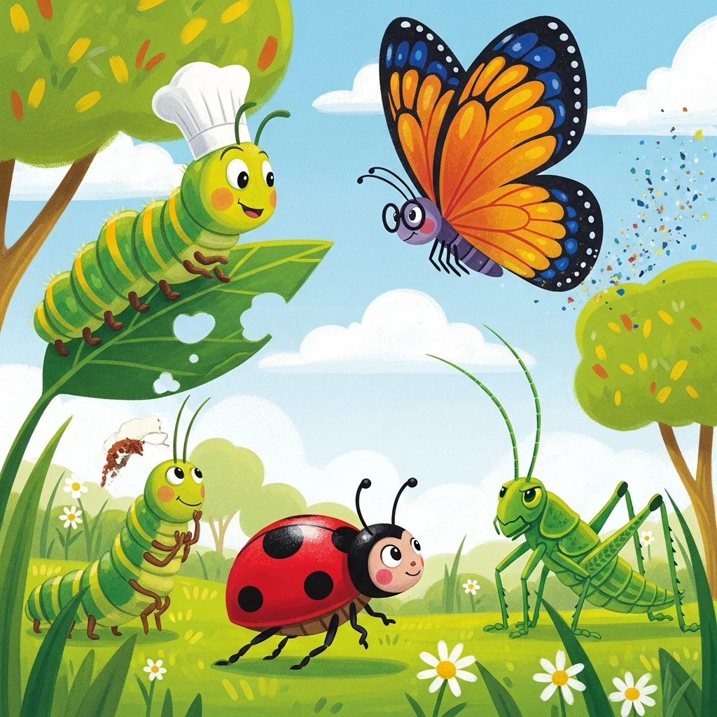 The Letter Adventure of Lila the Ladybug