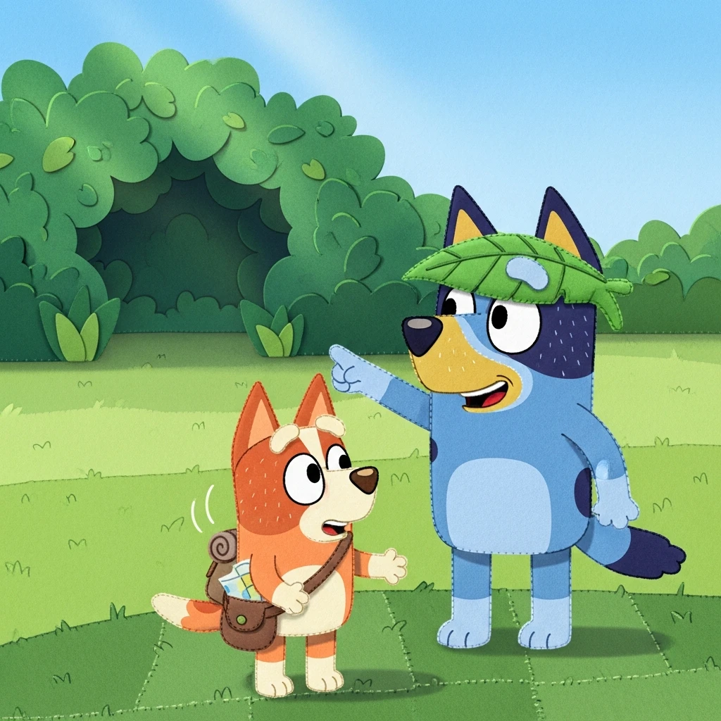 Bluey and Bingo's Big Find