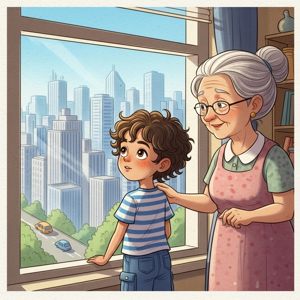 Omar's Amazon Adventure - Bedtime story cover illustration