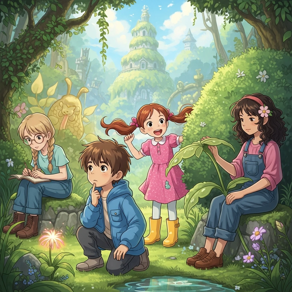 The Secret of the Shimmering Light