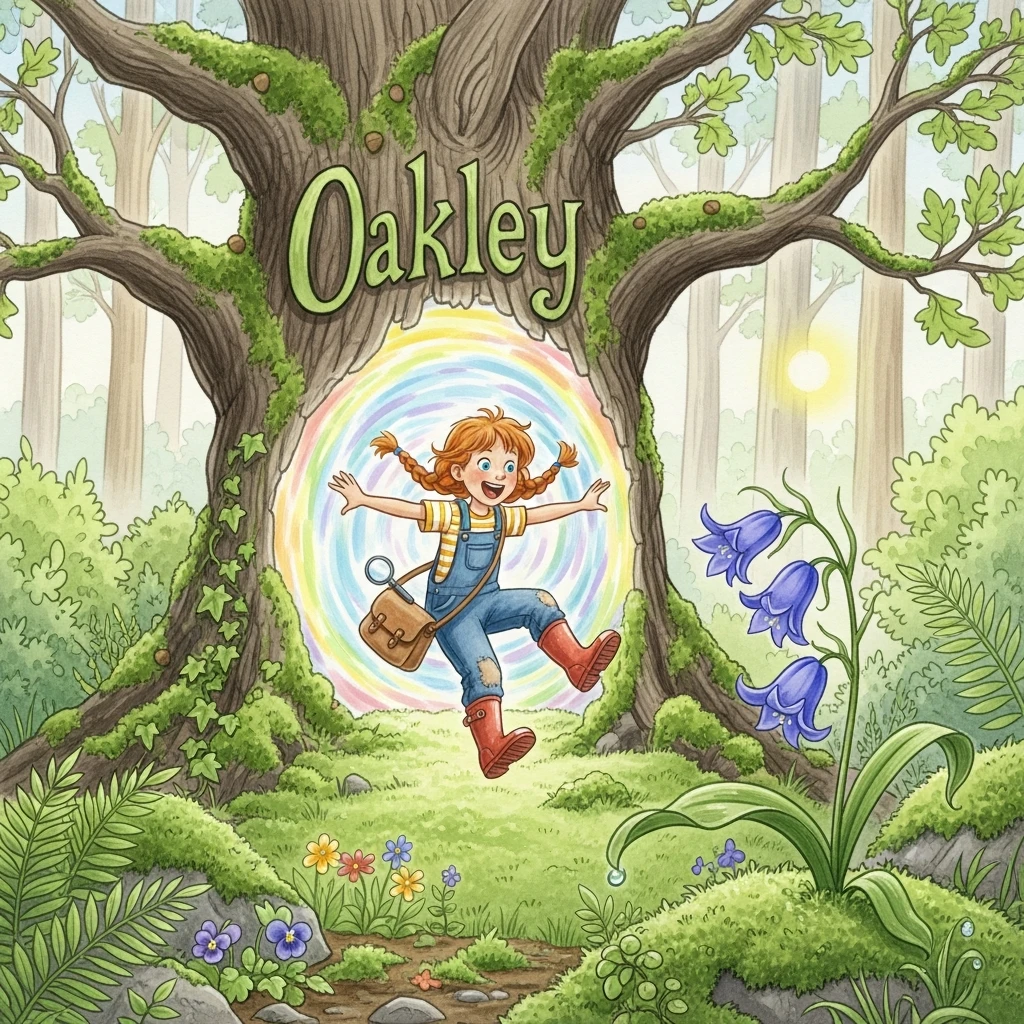 The Whispering Woods' Secret - Bedtime story cover illustration