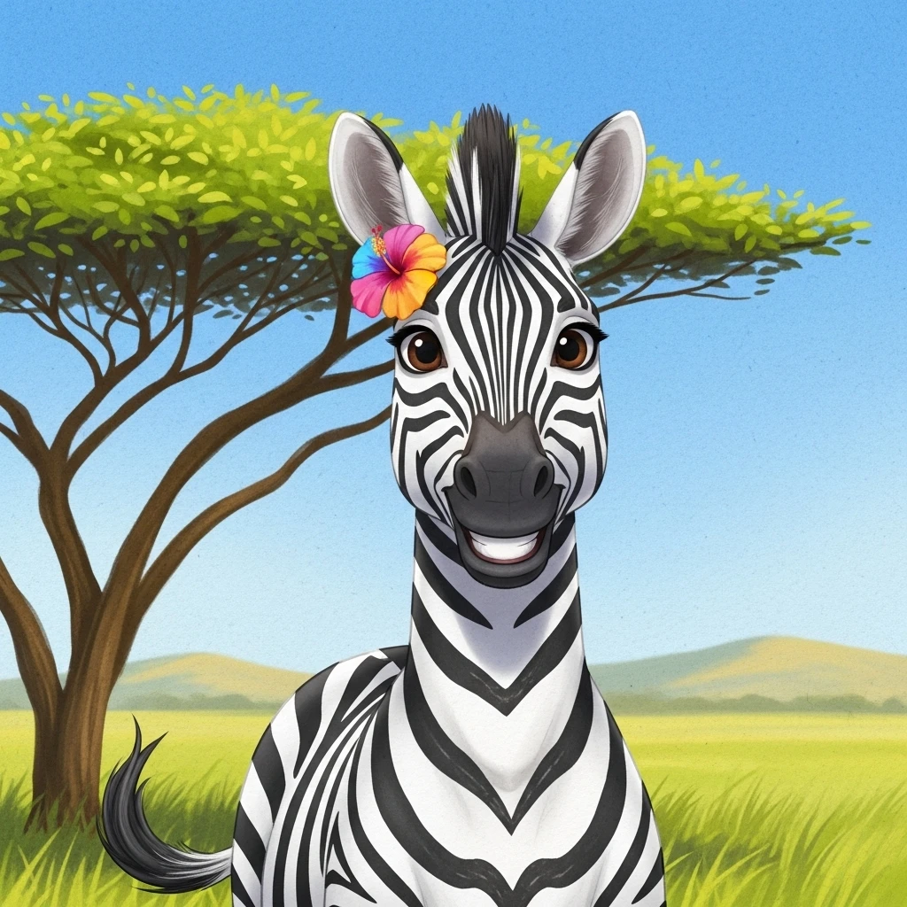 Zara Zebra and Wally's Wonderful Tusks