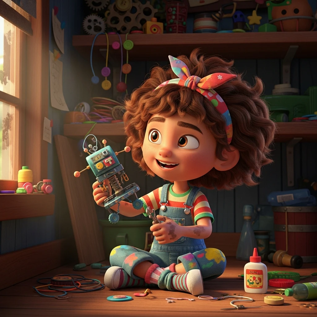 Maya and the Sparkle Machine