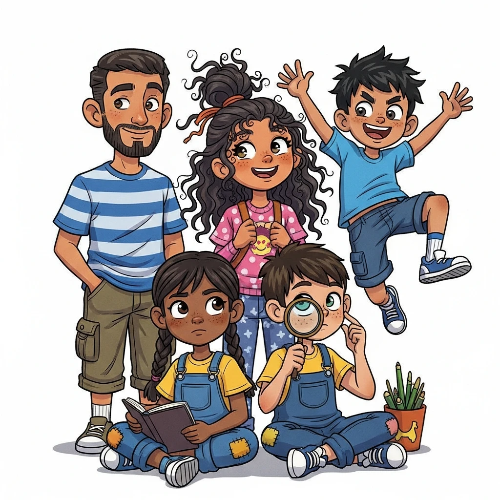 The Crazy Green Thumb Family