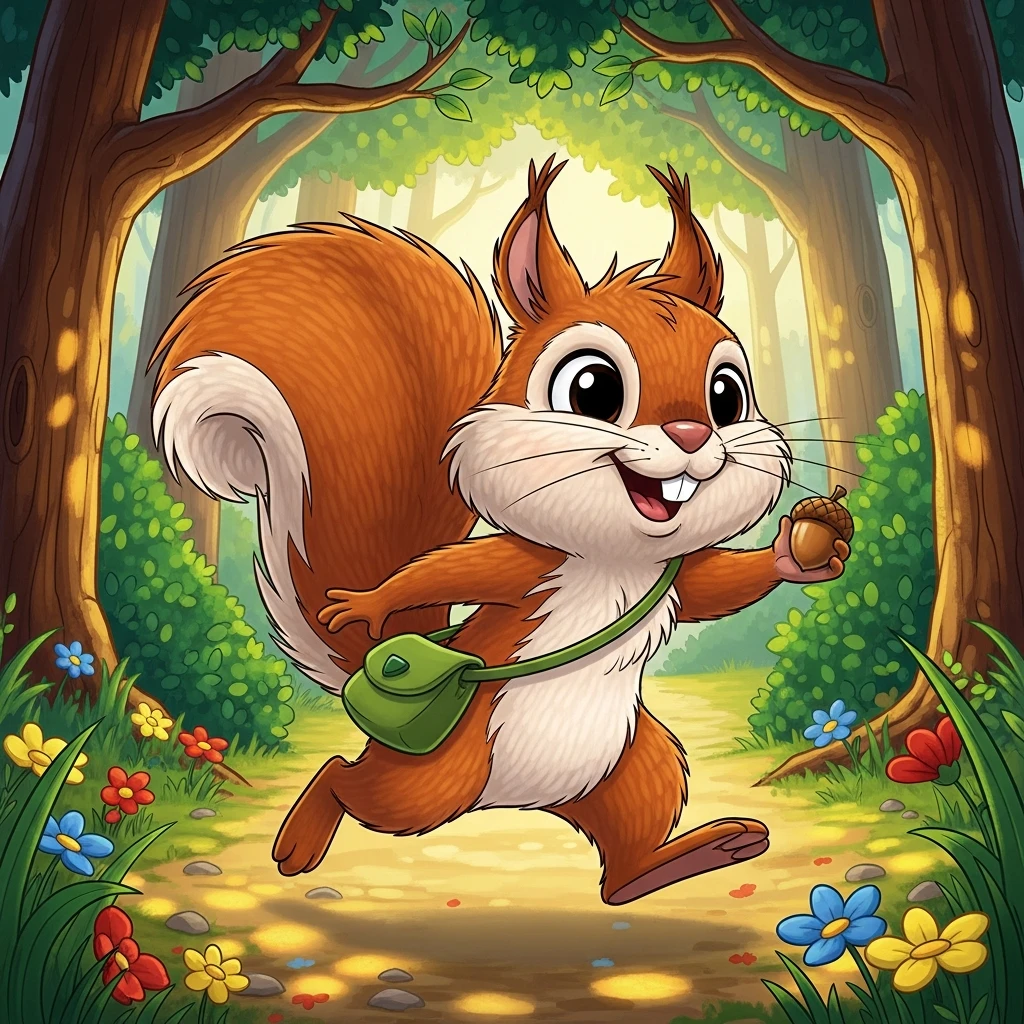 Pip and the Whispering Wish-Acorn