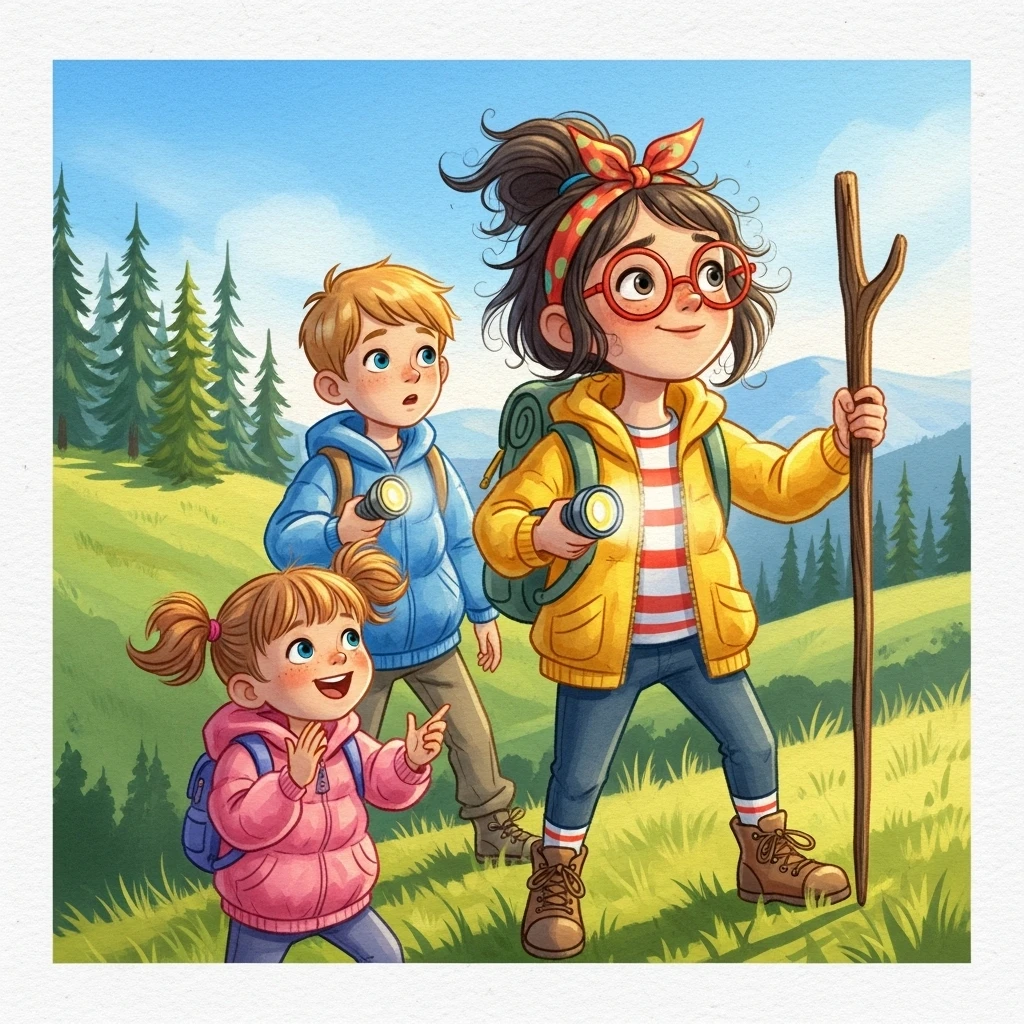 Anya's Mountain Cave Adventure