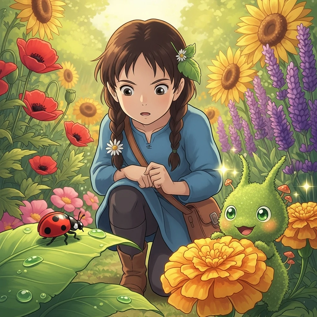 Lyra and the Luminous Bloom