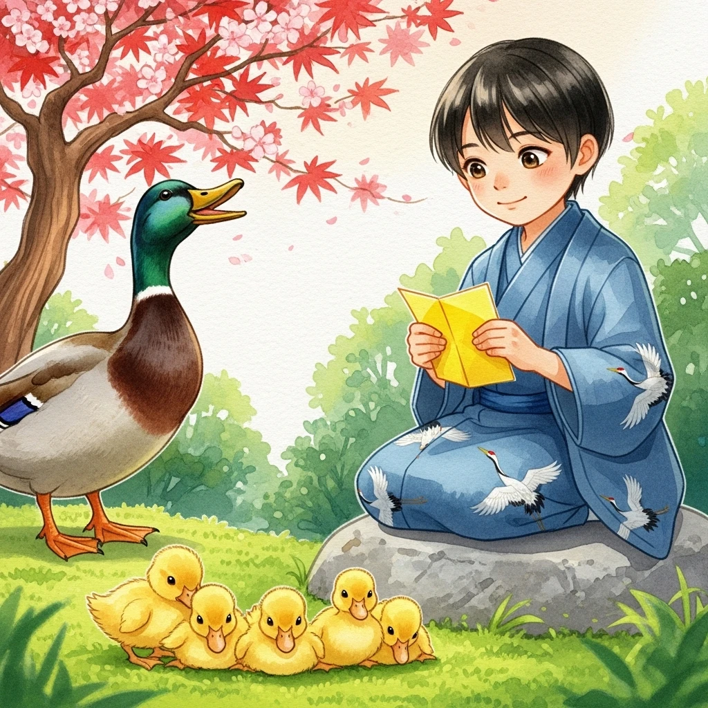 The Origami Ducklings