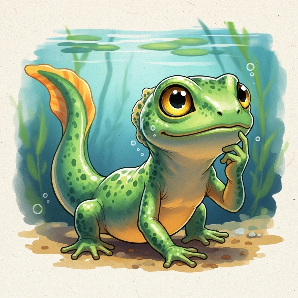 Nina the Newt and the Water Problem