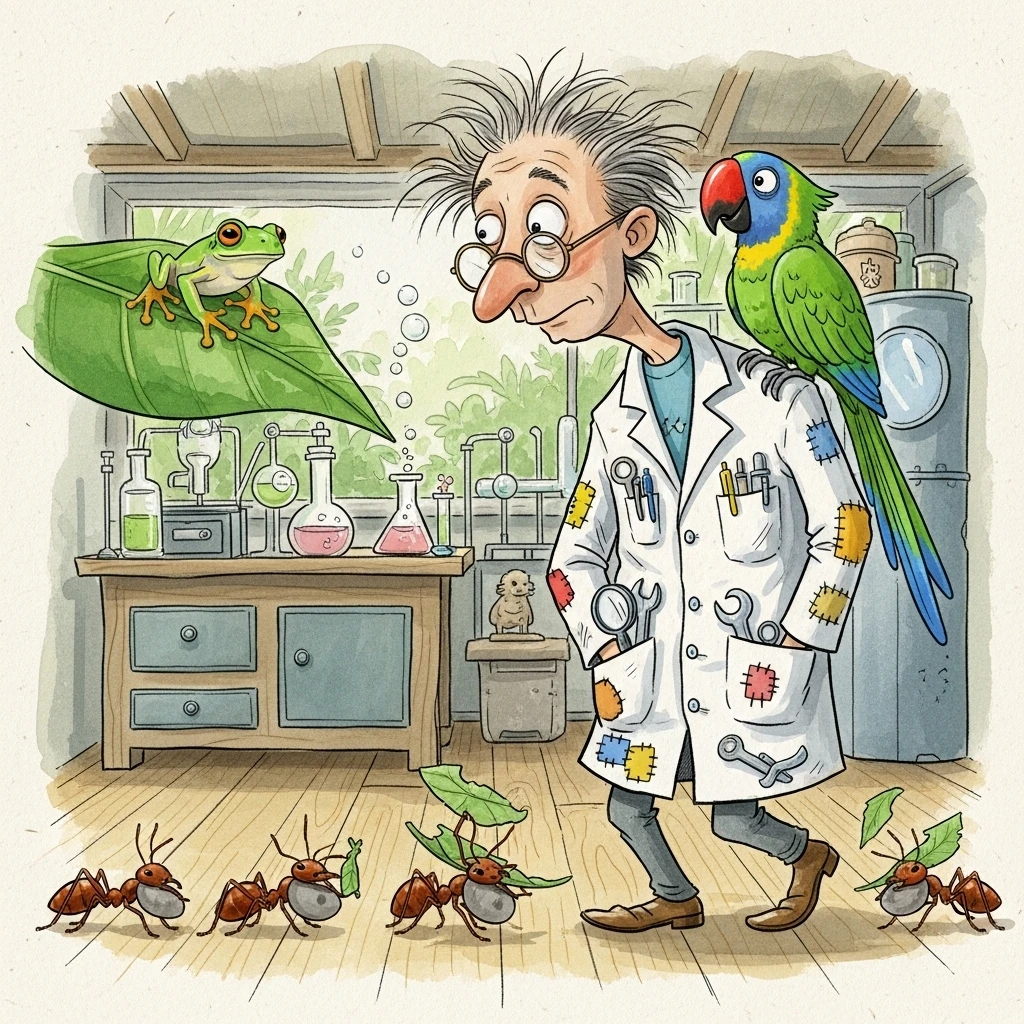 Professor Quail's Tiny Adventure