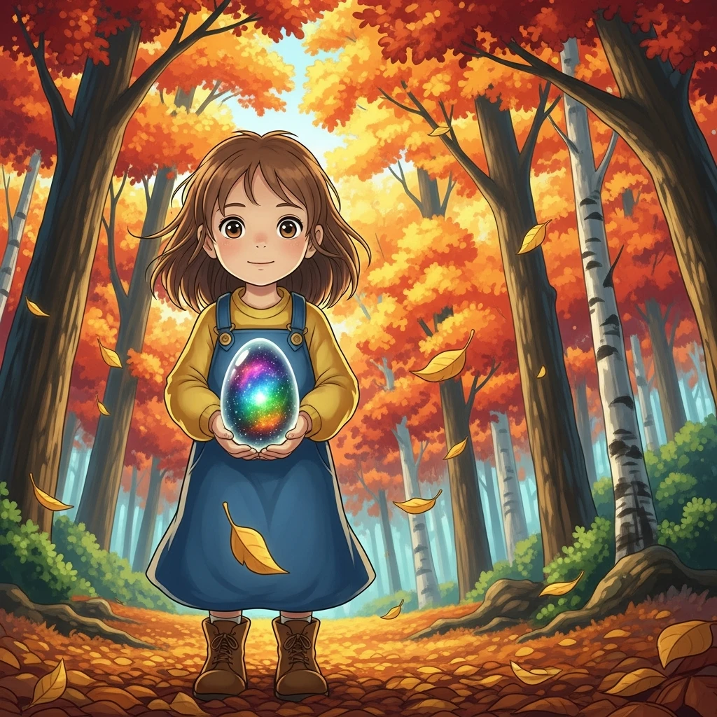 Aine and the Glowing Stone