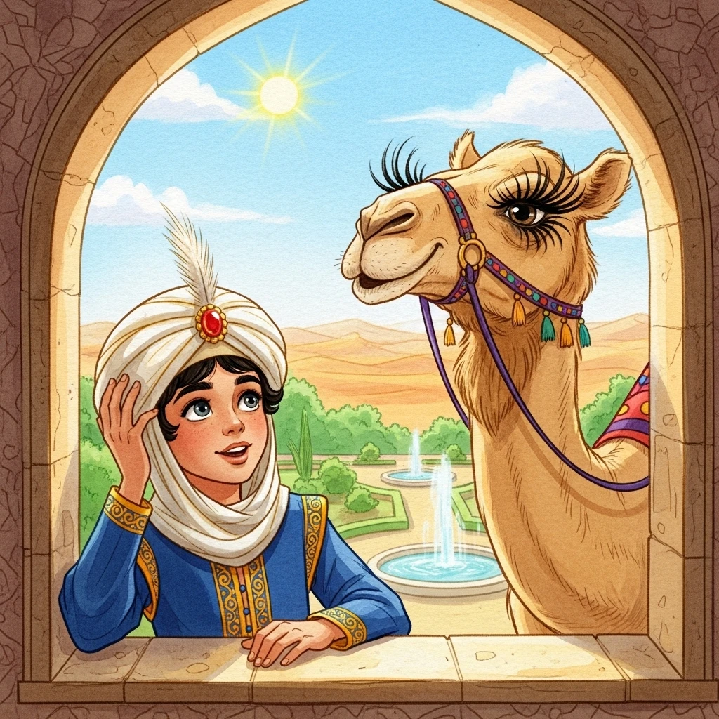 The Prince and the Desert Oasis