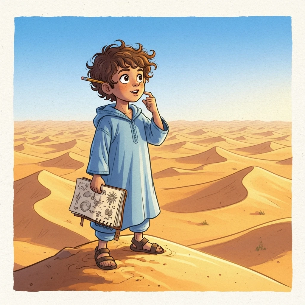 Omar and the Desert's Ancient Secret
