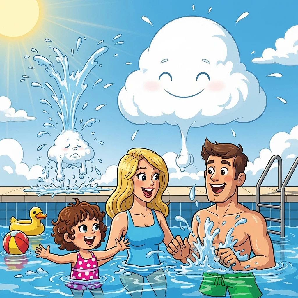 The Shy Cloud's Rainbow Smile