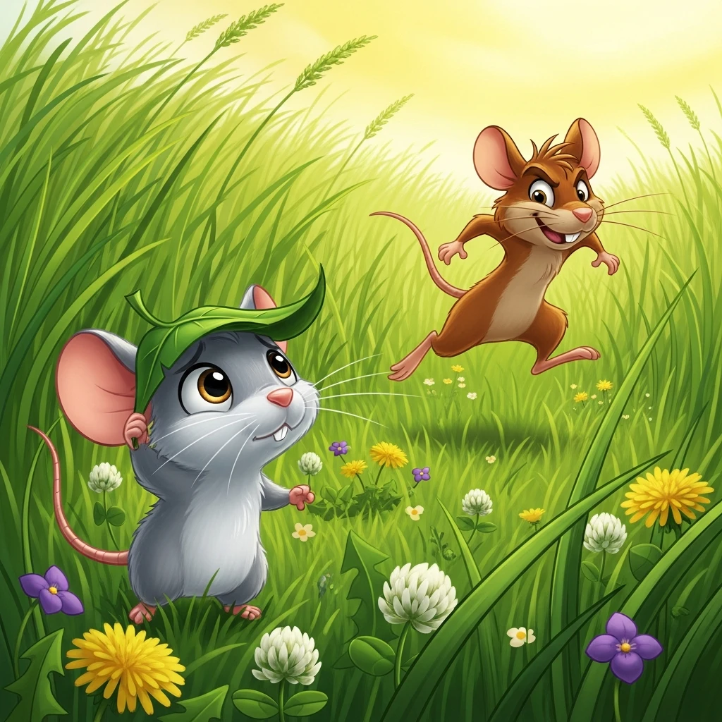 Milo's Secret Tunnel Challenge - Bedtime story cover illustration