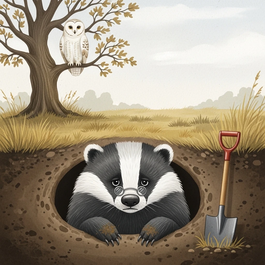 Barnaby Badger's Spring Surprise!