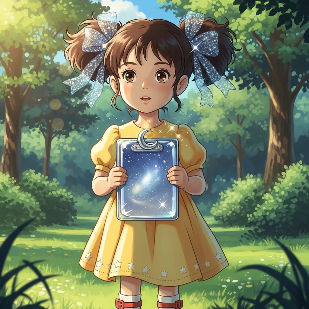 Luna's Shimmering Stars