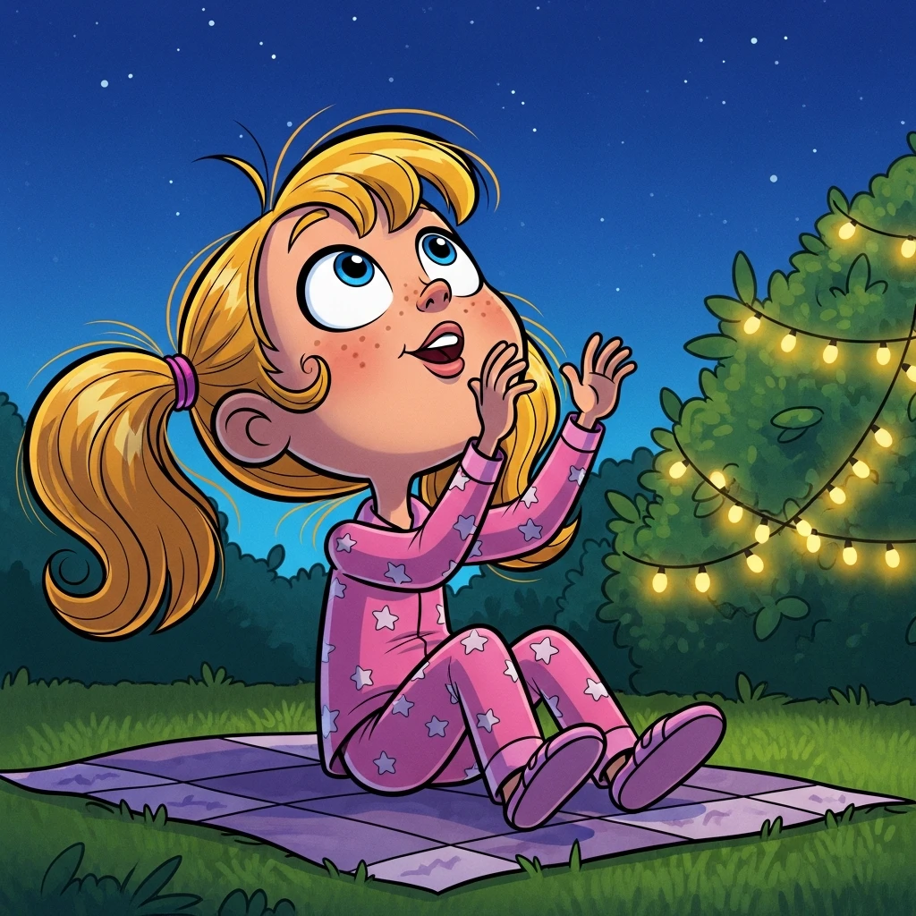 Layla and the Falling Sparkle