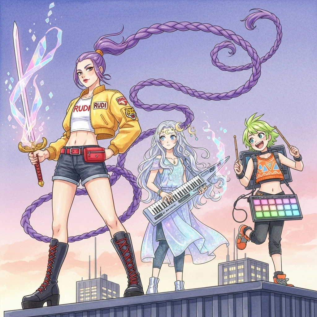 Huntrix: The City's Beat