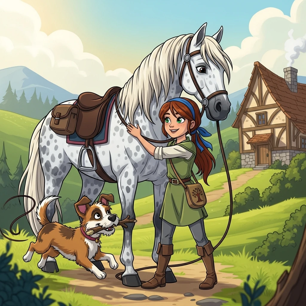 Elara and the Whispering Crystal