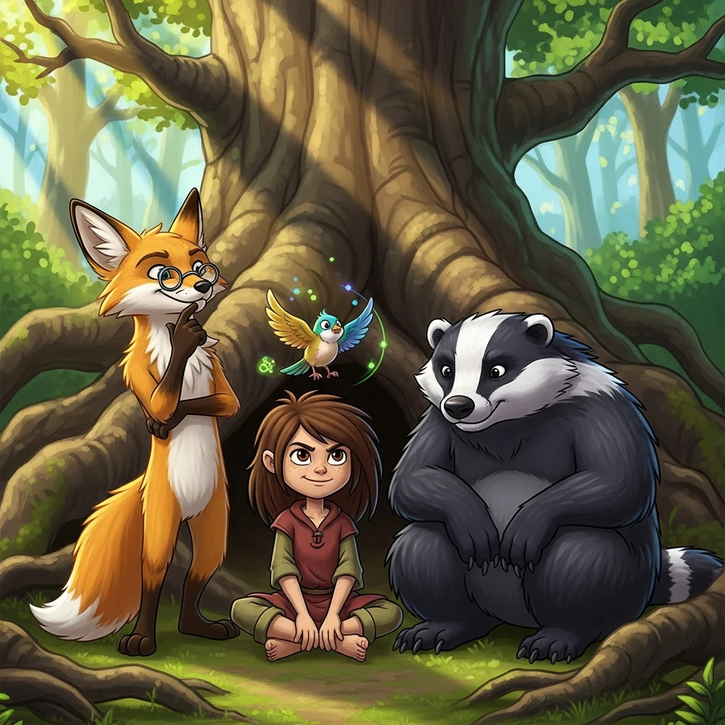 Elara and the Whispering Woods