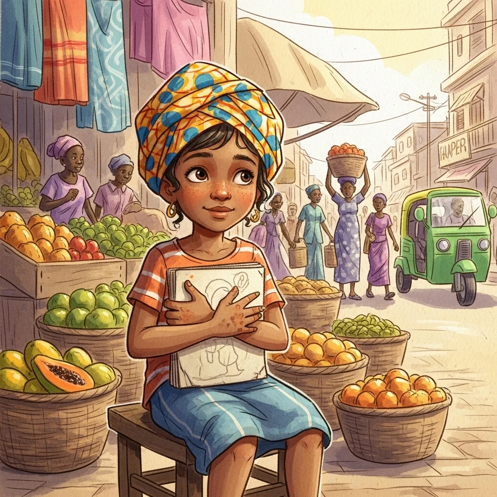 Nia's Rainbow Art Show