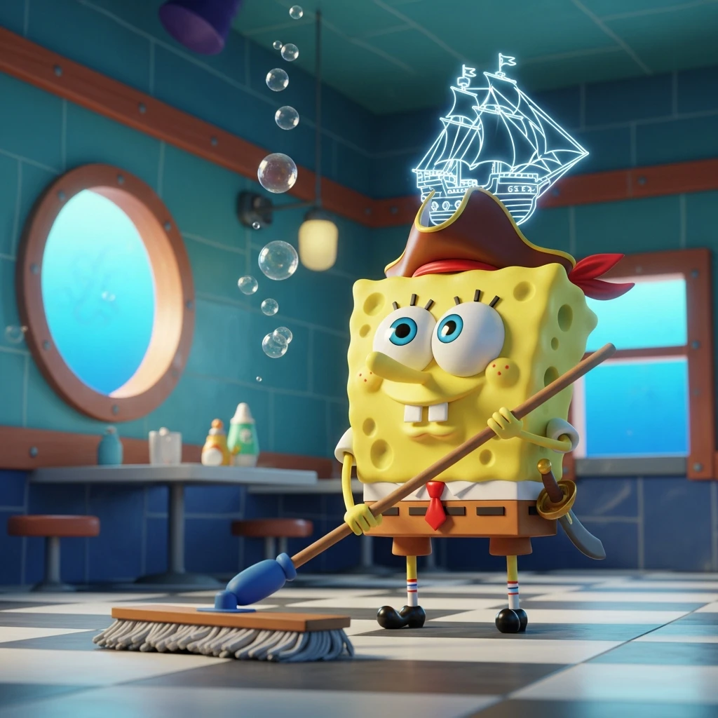 SpongeBob SquarePants and the Mystery of the Missing Reef!