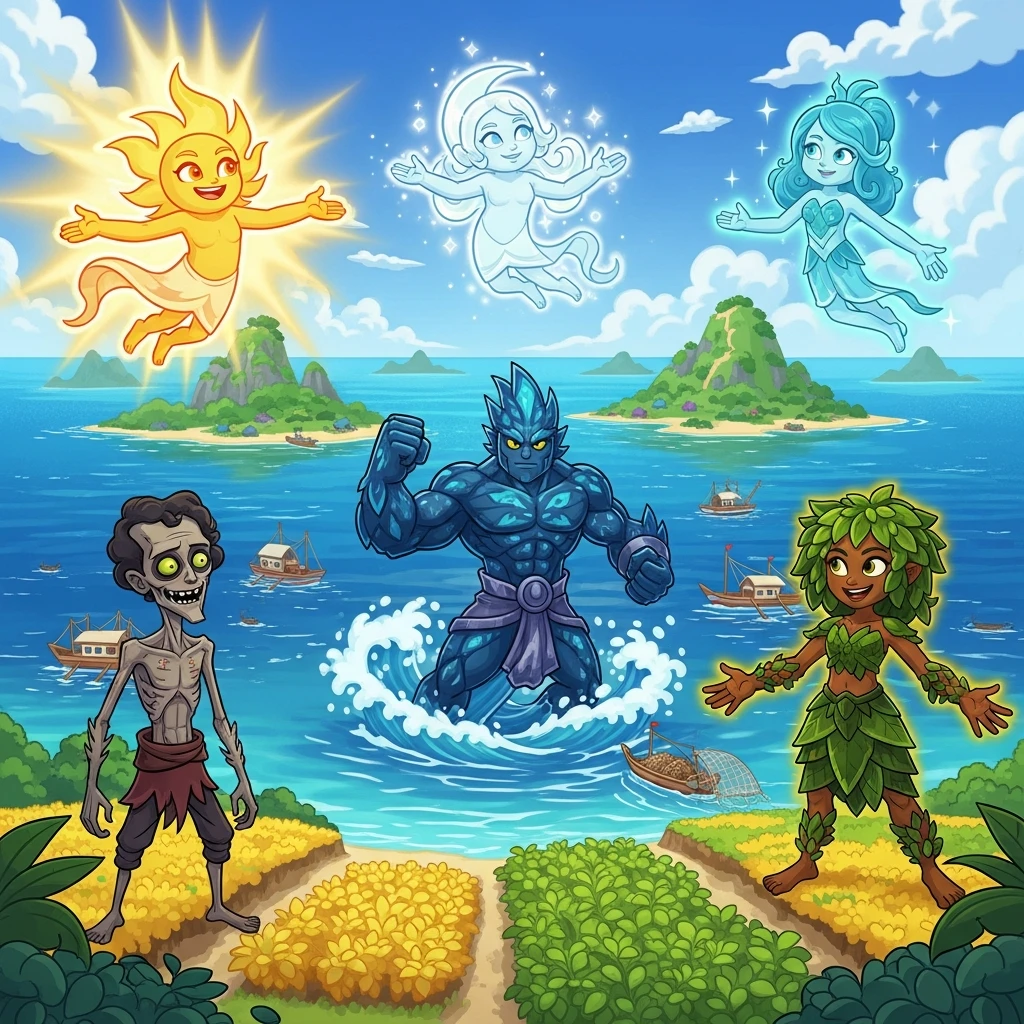 The Guardians of the Magical Islands