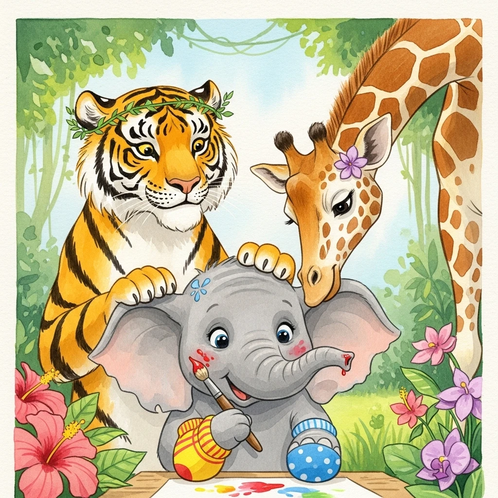 Evie's Colorful Heart