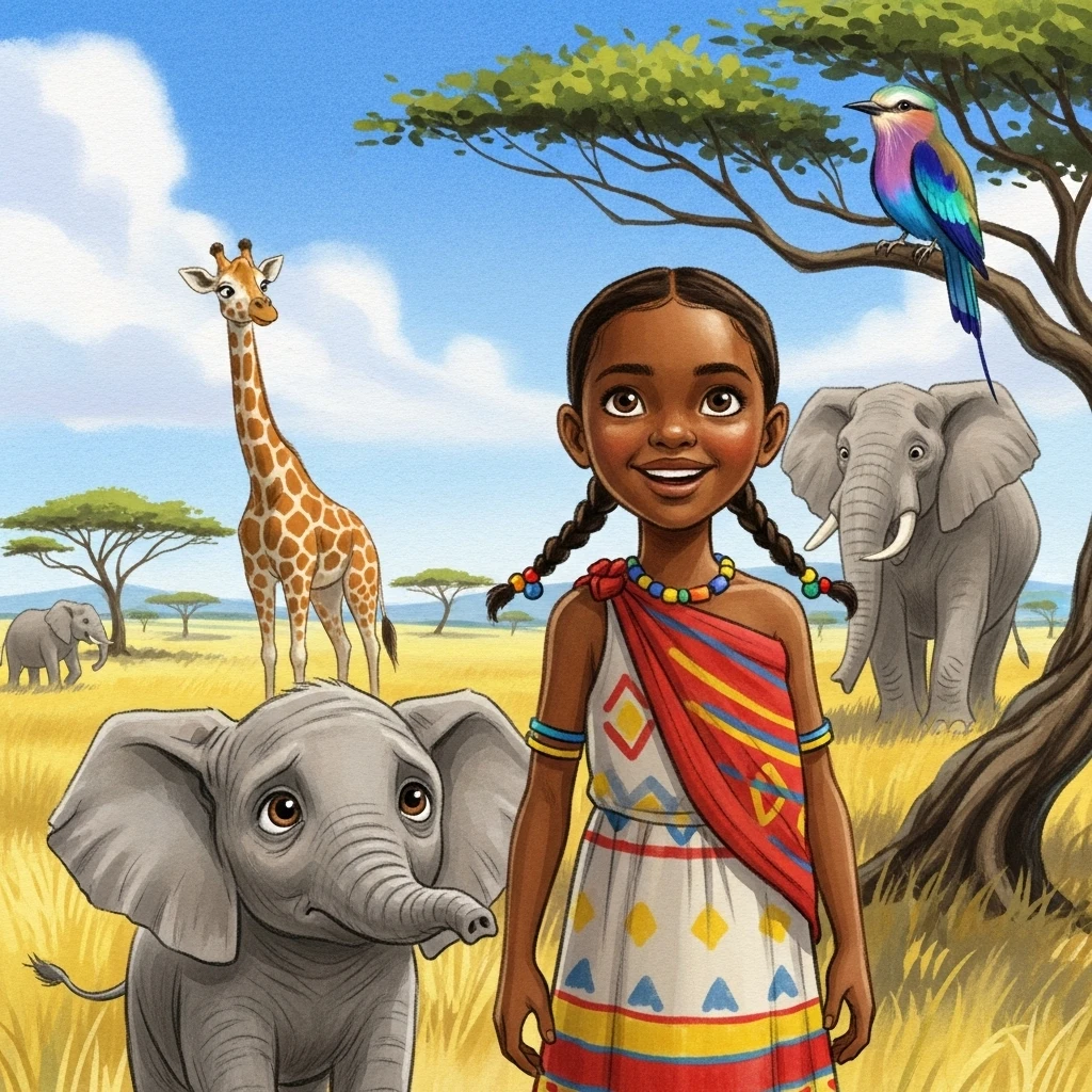 Vali and the Lost Little Elephant