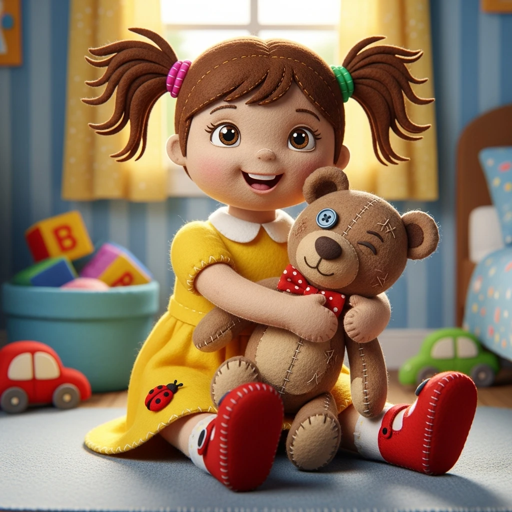 Mya and Barnaby's Garden Friends