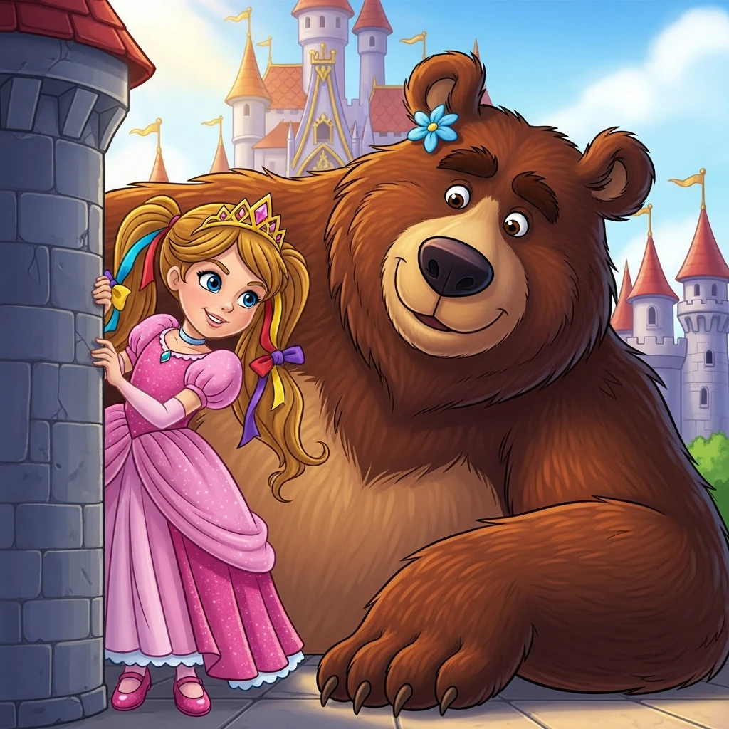 Princess Diane and the Friendly Bear