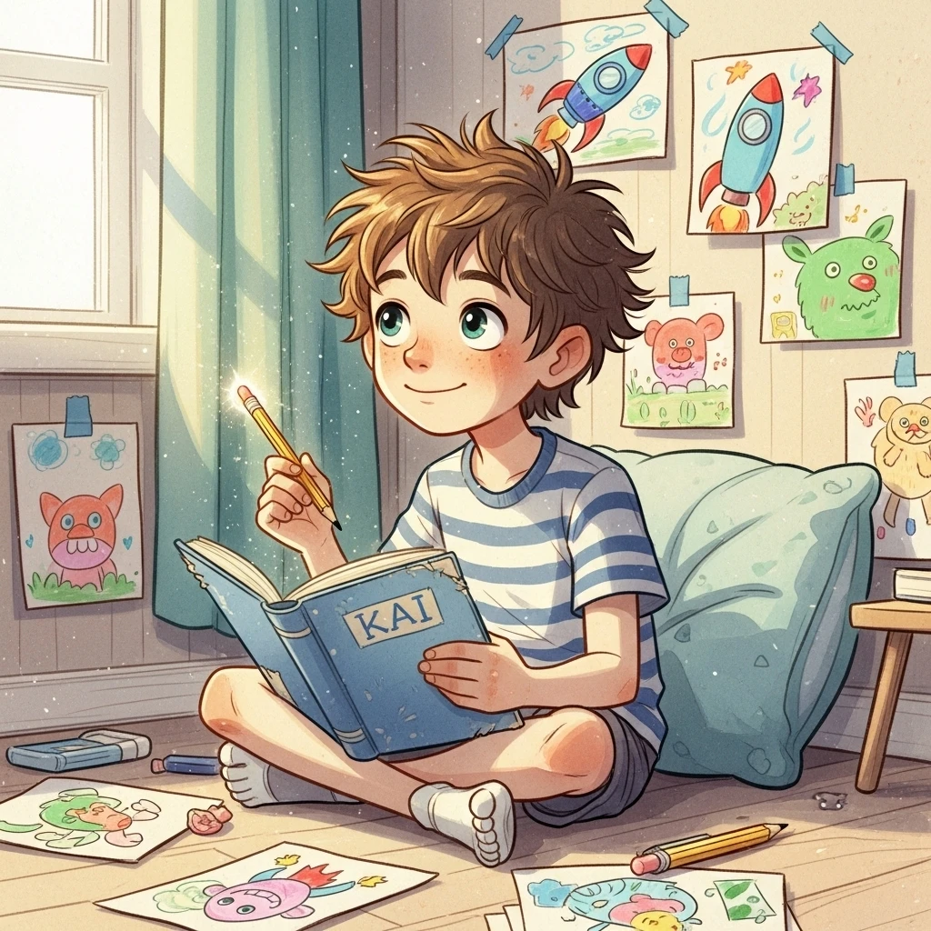Kai and the Magical Pencil