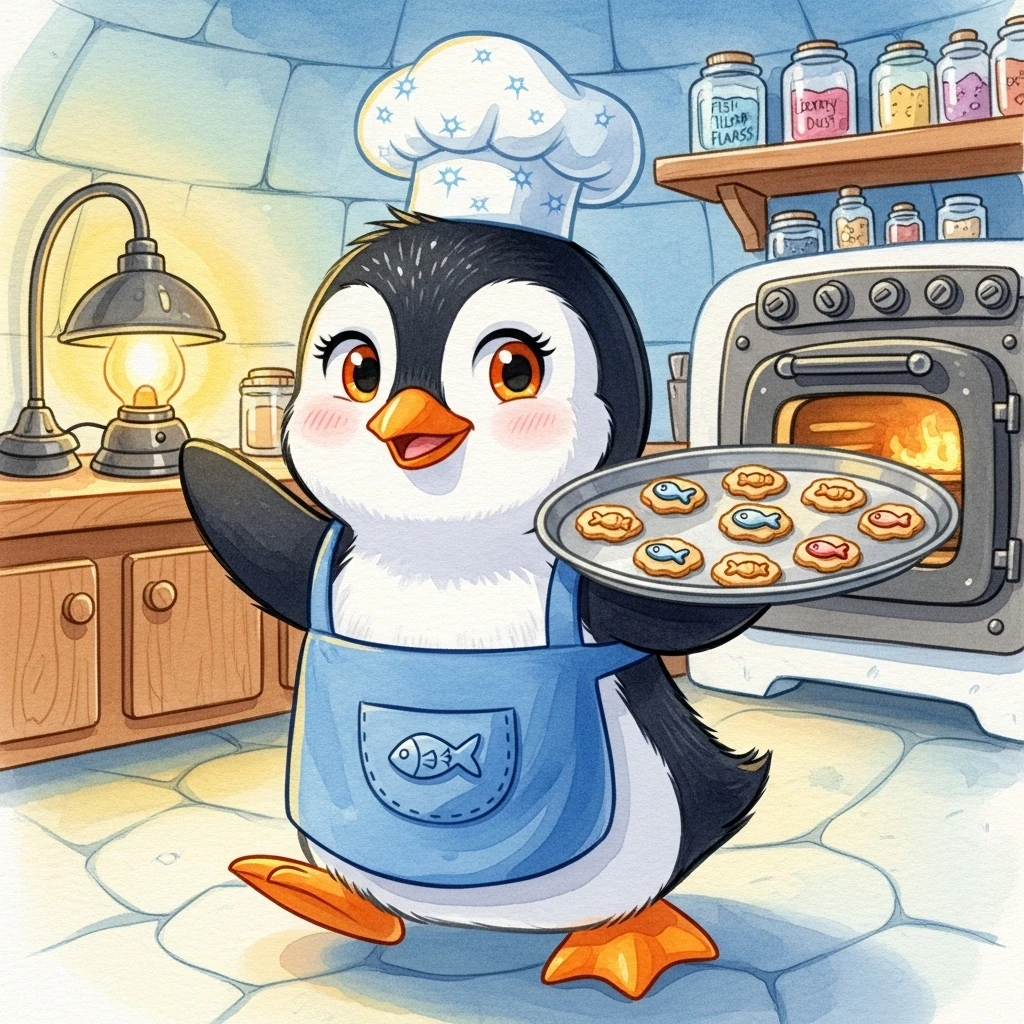 Patty the Penguin's Sun-Baked Cookies