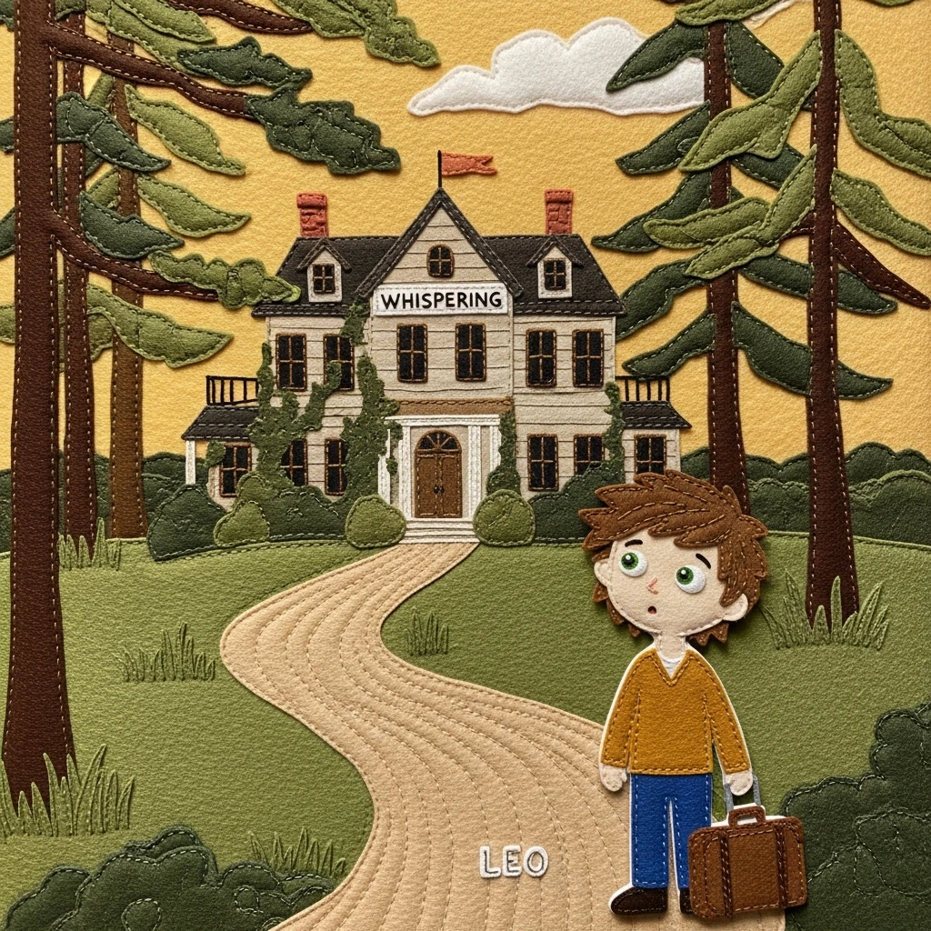 Leo and the Whispering Manor's Secret