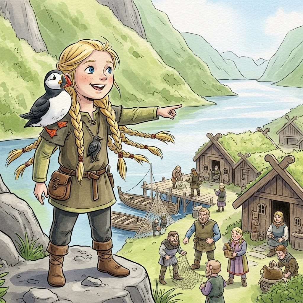 Astrid and the Sea's Embrace